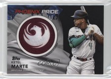 2022 Series 1 City Flag Commemorative Relics Black 143/299 Ketel Marte Patch 9on