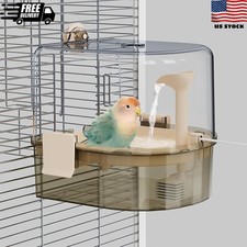 Automatic Bird Baths for Cage   Indoor Parakeet Bath with Pump
