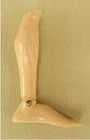 Vintage 1964 Hasbro GI Joe Action Figure Right Calf & Right Foot Leg Parts C5