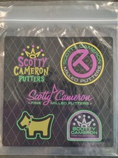 Lot d'autocollants Scotty Cameron Mardi Gras - 5 autocollants - Cercle T