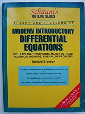 Theory and Problems of Differential Equations John Clifford, Ayre