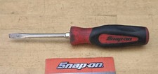 Snap On Sgd4b - 14 Flat Tip X 4 Long Blade Soft Grip Screwdriver Snap On Sgd4b - 14 Flat Tip X 4 Long Blade Soft Grip Screwdriver
