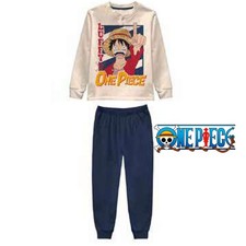 PIGIAMA LUNGO COTONE ONE PIECE BIMBO 3-10A DISNEY cod. OP40M7726                