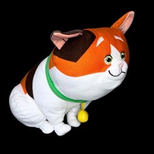 Disney Store Calico Cat Mochi Bell Big Hero 6 Plush Orange Toy Stuffed Animal