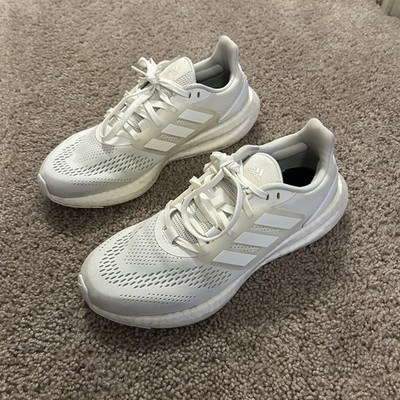 Adidas PureBoost 22 Low Top Sneakers White Women s Size 9