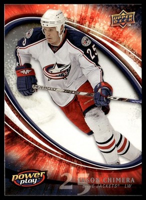 2008-09 Upper Deck Power Play Box Set Jason Chimera Columbus Blue Jackets #84