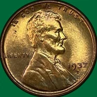 1937-D Lincoln Wheat Cent Brilliant Uncirculated BU Coin #37655