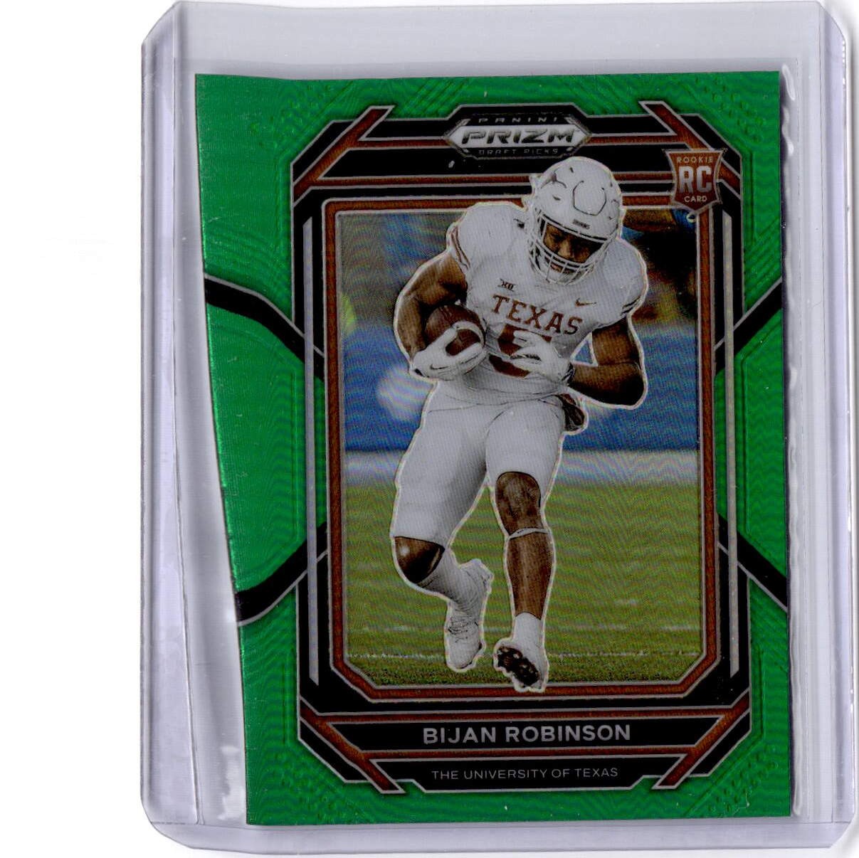 2023 Panini Prizm Draft Picks #115 Bijan Robinson Prizms Green