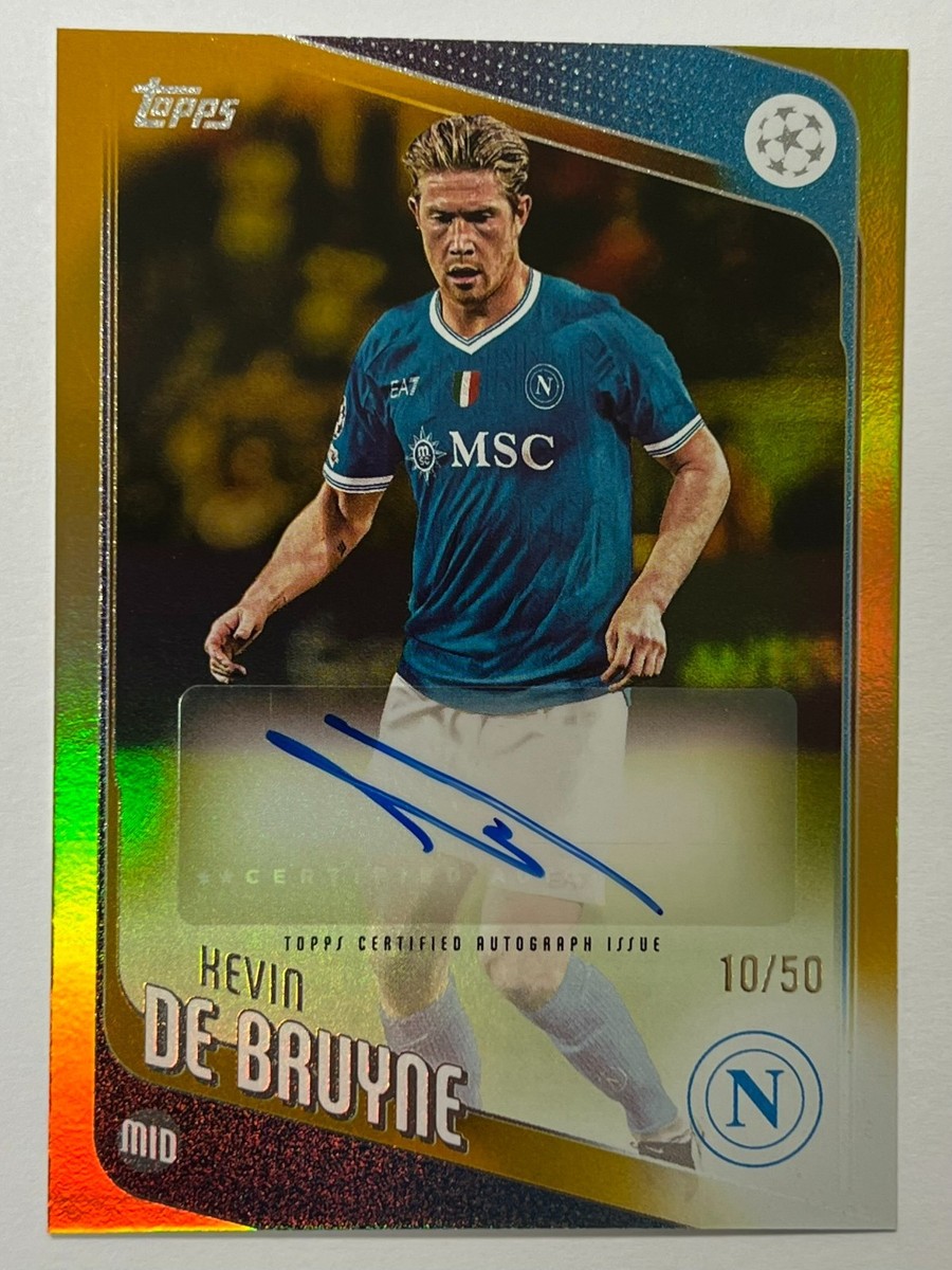 その他 Topps PremierGold2013 KEVIN DE BRUYNE RC Kevin De Bruyne Auto 2025-26 Topps Club Competitions #BA-KDB /50