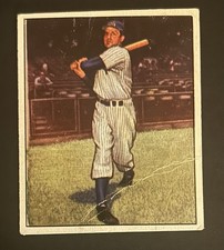 1950 Bowman #10 Tommy Henrich New York Yankees Card