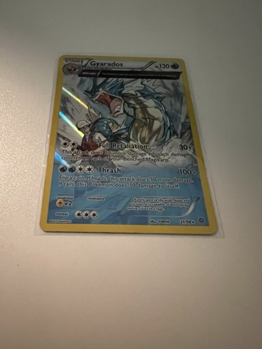 Pokémon TCG Gyarados Holo Unlimited Holo Rare Karte 21/98