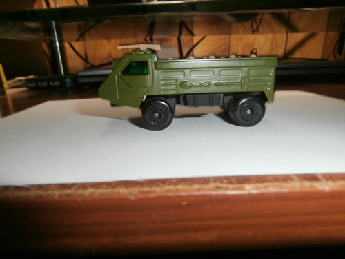 Saracen Personnel Carrier Matchbox Series Lesney 54 - Miniature Militaire Verte, Métal, UK