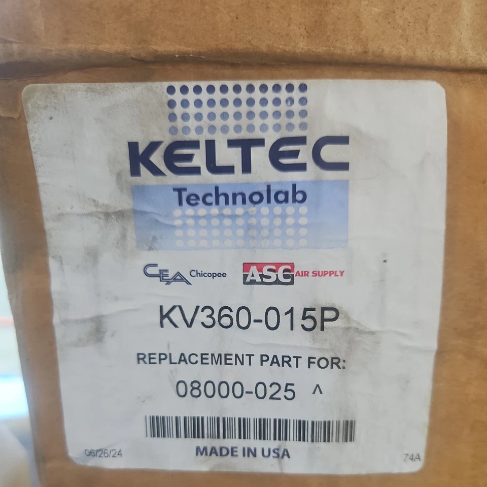KV360-015P Keltec Technolab Air/Oil Separator - Made in USA - 8000 Working Hours - Image 4 of 4