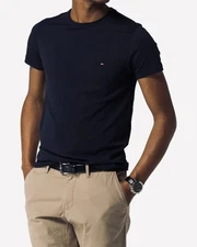 TOMMY HILFIGER SHORT SLEEVE CREW NECK T-SHIRT