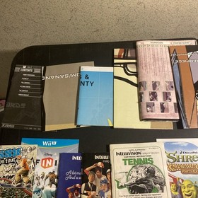 Lot Of 55 Mixed Lots Of Manuels/Game Maps (Intellivision,DS,PS3,Ps1,etc.)