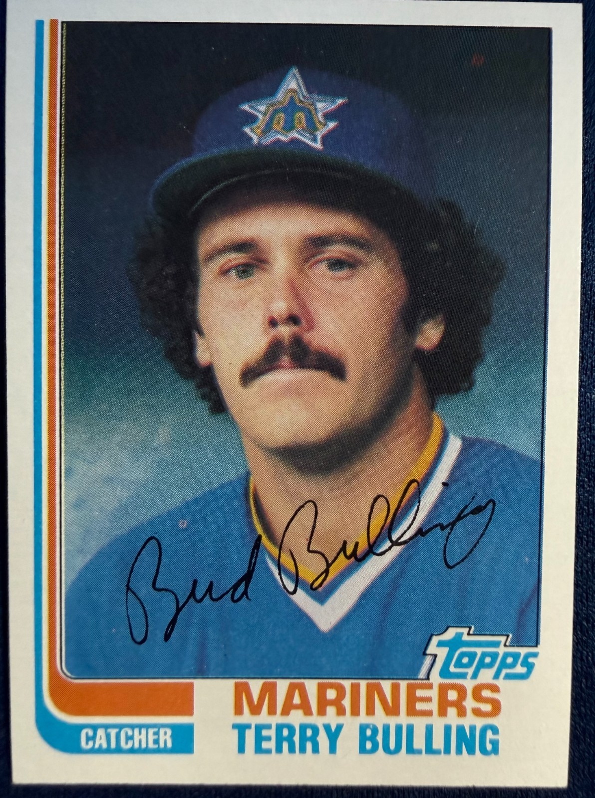 1982 TOPPS #98 TERRY BULLING (SEATTLE MARINERS) BASEBALL CARD