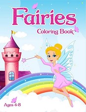 Fairies Coloring Book: For Kids Age..., Publishing, Swe