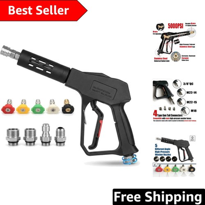 #ad #ad Versatile 5000 PSI Pressure Washer Gun Swivel Design amp; Universal Compatibility $57.79