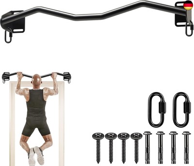Heavy Duty Ceiling Mounted Pull Up Bar, Highly Adjustable, Multifunctional Chin