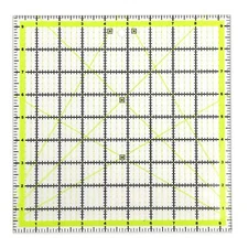 Quilting Ruler 9.5"X9.5" Square Quilting Rulers Fabric Cutting Ruler Acrylic ...