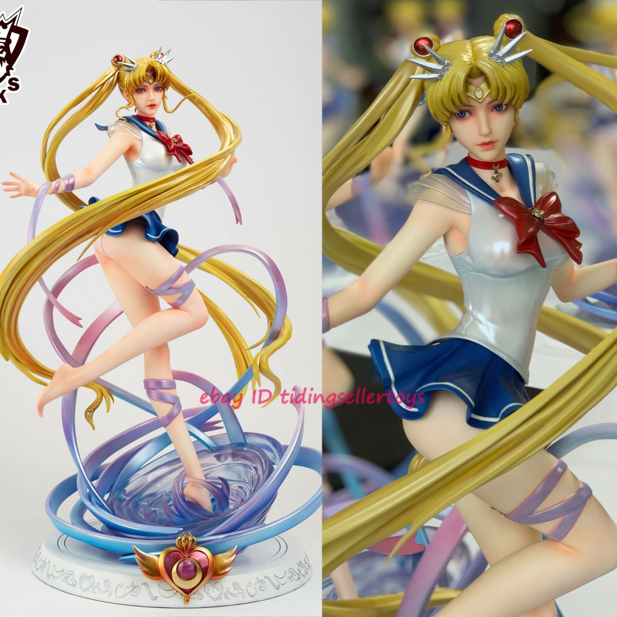 DKKS Sailor Moon Tsukino Usagi Sexy 1/6 Resin Statue GK Figurine