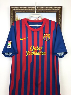 FC Barcelona 2011ユニフォーム Barcelona Home football shirt 2011 Soccer Nike Jersey Camiseta
