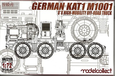 Modelcollect German KAT1 M1001 8X8 High Mobility Off-Road Truck in 1/72 119