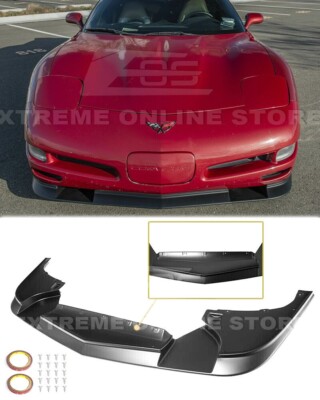 Primer Black ZR1 Style Front Lip For 97-04 Corvette C5 ALL Models New Splitter