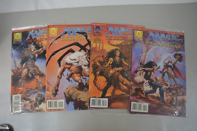 MAGIC THE GATHERING The Shadow Mage 1-4 Complete Set 1995 #1,3,4SEALED  D-1