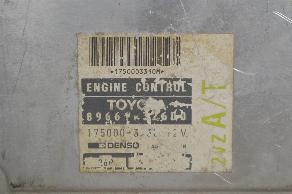 8966132600 Lexus 1990-1991 ES250 AT Unidad de control del motor Módulo ECU 4K1 507 B3 Foto 2 de 4