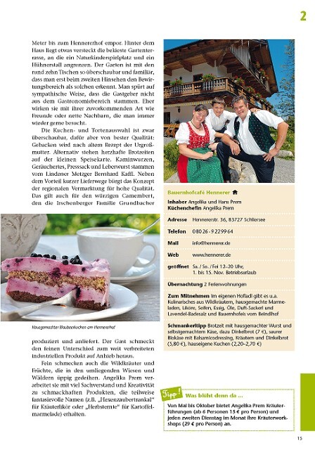 Thumbnail - Oberbayern - Aktiv Sein Und Schlemmen 1 Michael Reimer