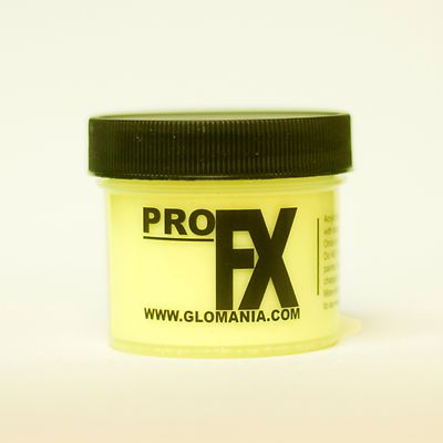 CHARTREUSE GLOW in the DARK Daytime Visible & UV Reactive Paint 1oz-2oz