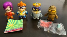 Kid Robot Futurama 3  Vinyl Figures - LRR, Bender, Lela, Fry