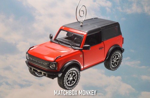 2022 Ford Bronco Custom Christmas Tree Ornament Adorno Truck SUV Hard Top - Picture 19 of 50