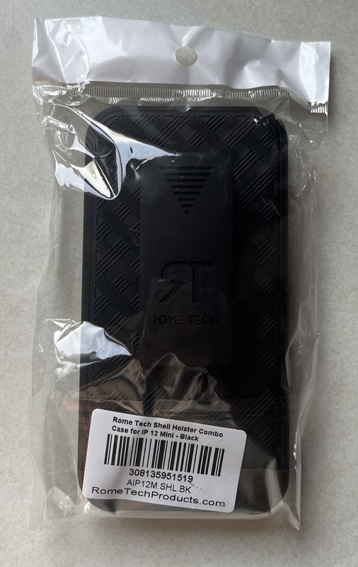 Shell Holster Combo Case For iPhone 12 Mini NEW