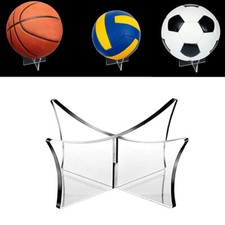 1-3x Acrylic Football Display Stand Ball Riser Plinth Holder Ball Holder Support