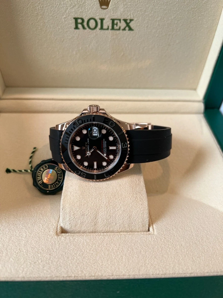 Rolex yacht master top 42 rose gold