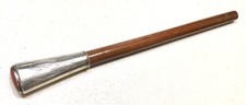 Vintage Antique Italy Sterling Silver Parasol Umrella Walking Stick Cane Handle