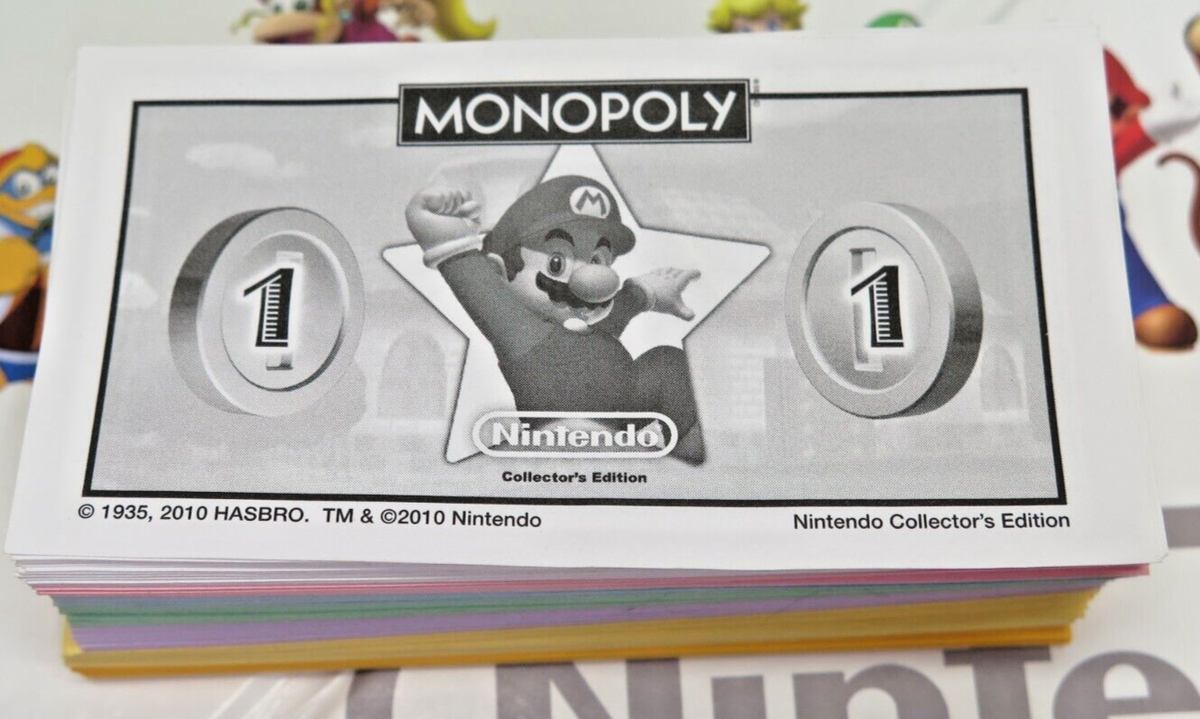 2010 Hasbro Monopoly Nintendo Collector's Edition 100% Complete | eBay
