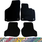For Skoda Octavia MK2 2008-2012 Fully Tailored 4 Piece Car Mat Set with 4 Clips