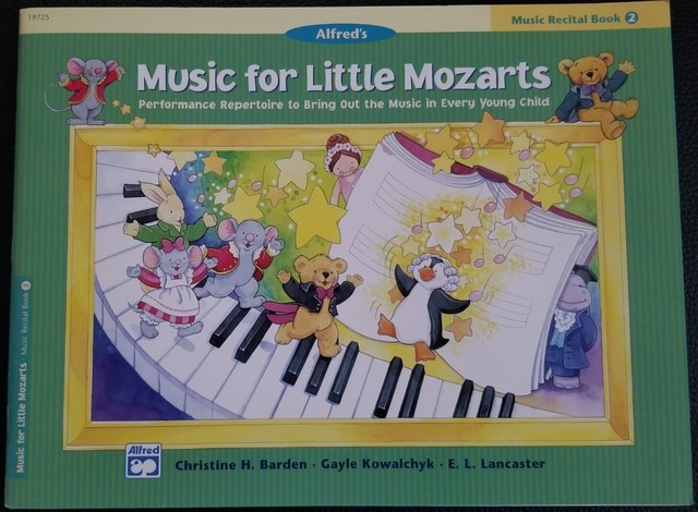 Alfred's Music for Little Mozarts Recital Book Livello 2 - CONDIZIONI NUOVE Alfred's Music for Little Mozarts Recital Book Livello 2 - CONDIZIONI NUOVE