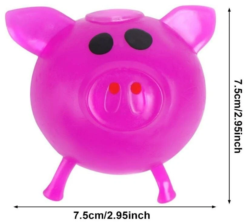 19€01 sur 4Pcs Jello Mignon de Porc Anti Stress Splat Cochon D'Eau Balle  Vent Jouet Évacuation Cochon Gluant JYMHTWJ151 - Animal en peluche - Achat  & prix