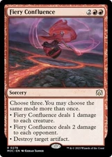 FIERY CONFLUENCE mtg NM-M Commander March of The Machine Rare