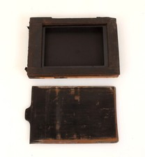 Vintage H Ernemann Dresden Film Holder 3x4 Pack WOOD  METAL