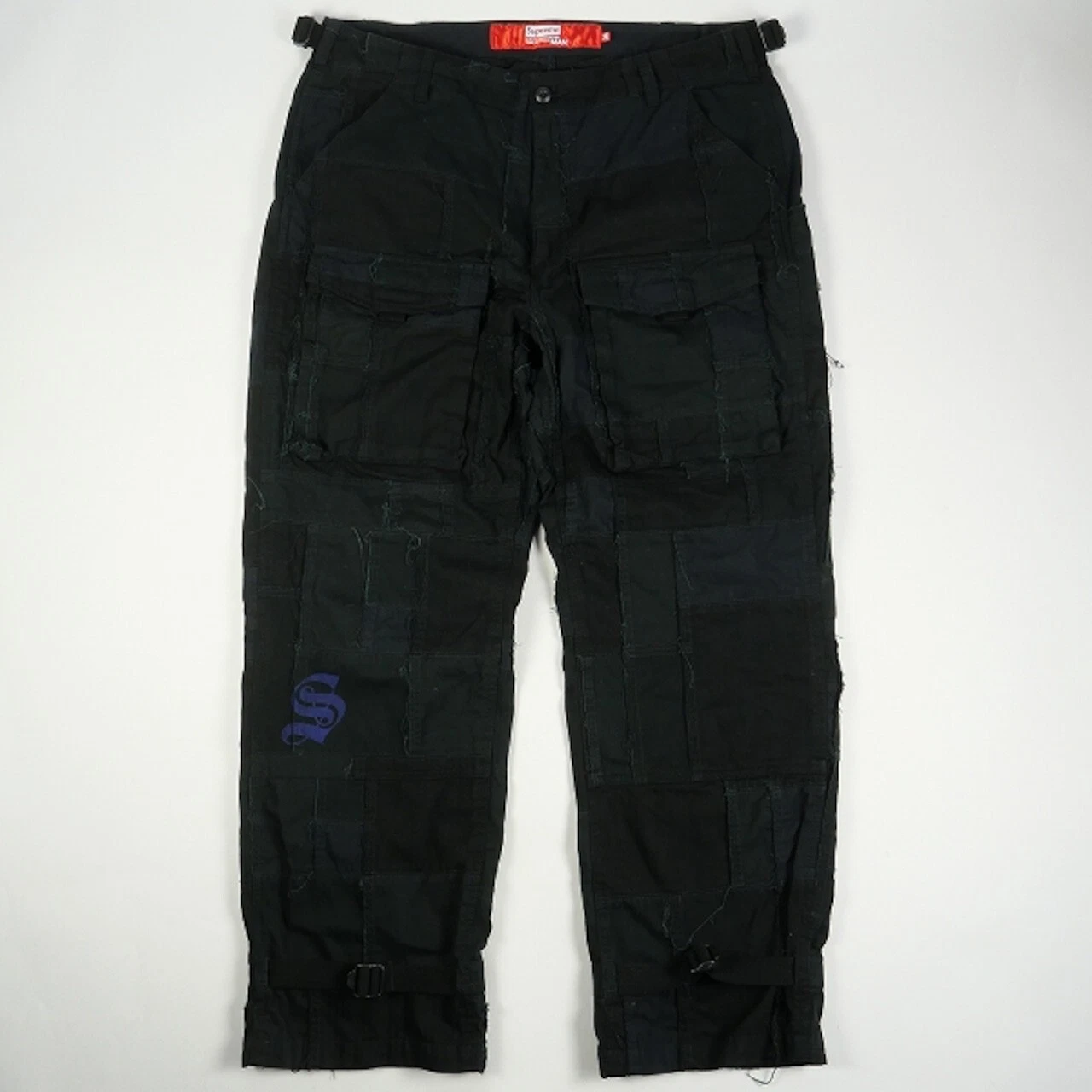 Supreme x Junya Watanabe Comme des Garçons MAN Patchwork Cargo Pant Noir 30
