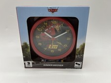 Disney Pixar Cars Alarm Wecker Kinderwecker Analog Uhr NEU OVP