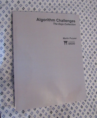 Algorithm Challenges paperbook by Martin Puryear CODING DOJO, Textbook New