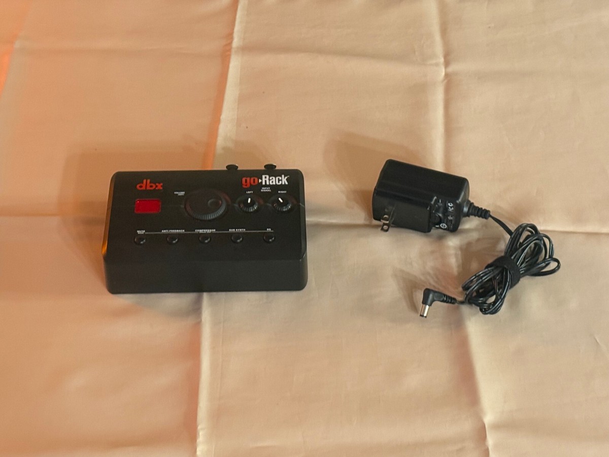 dbx goRack Performance Processor for sale online | eBay