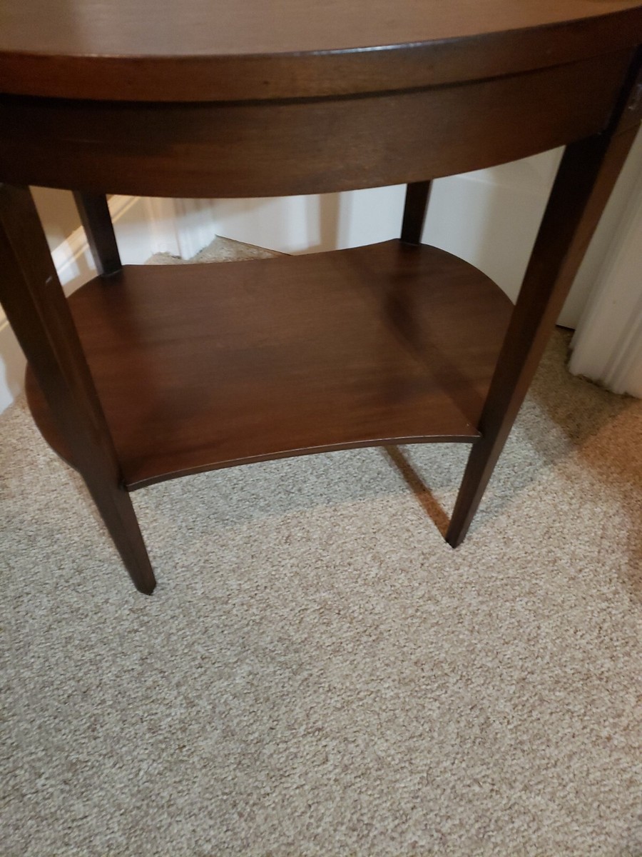 ACME Furniture/サーフボードテーブル/ヴィンテージ/Mersman Very Rare Antique Mersman Two Tier Oval Table Mahogany