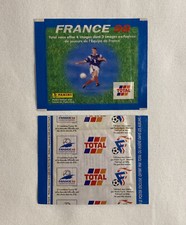 Panini 1998 98 Francja FIFA World Cup TOTAL Version Edition Naklejka Pakiet